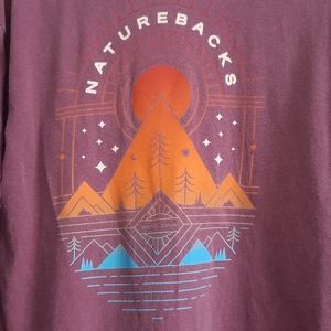 Nature Backs ladies med long sleeve tee